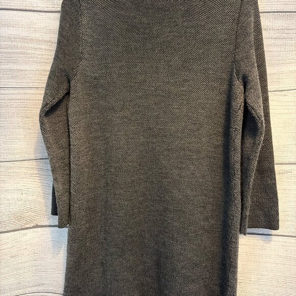 Eileen Fisher 100% Extra Fine Merino Wool Sweater Tunic Size S - Picture 3 of 4